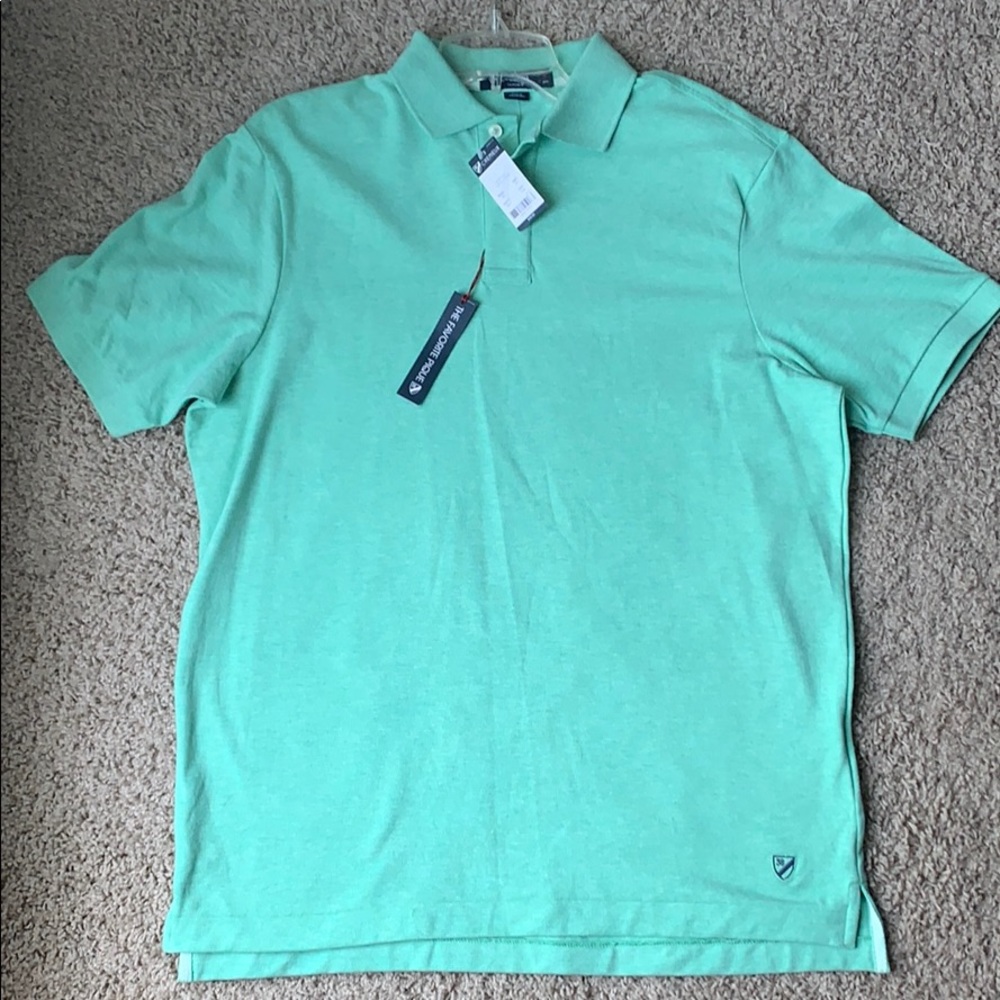 Light Green Daniel Cremieux Medium Polo